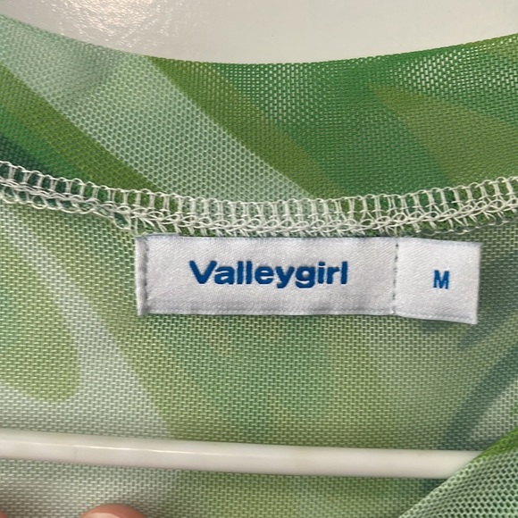 Sheer Mesh Top, Love Hearts ValleyGirl - Picture 3 of 3